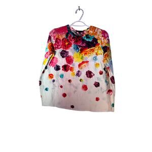 Prabal Gurung for Target "Floral Crush" long-sleeve tee M